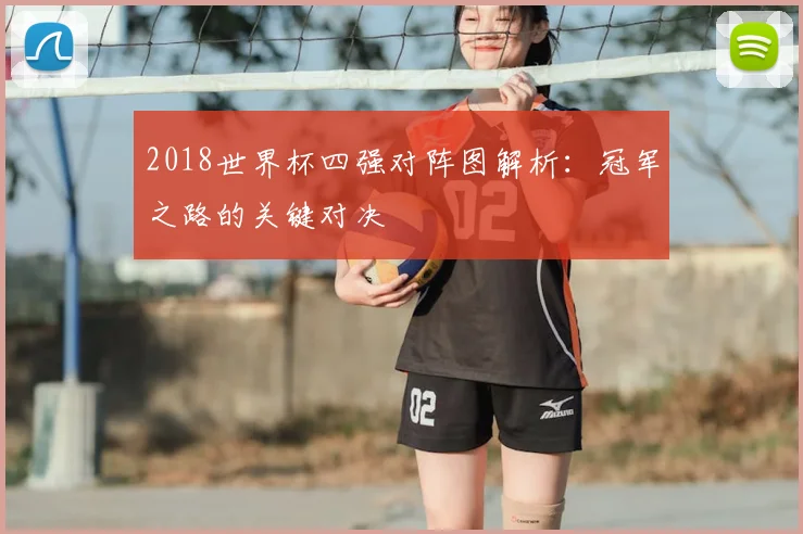 2018世界杯四强对阵图解析：冠军之路的关键对决